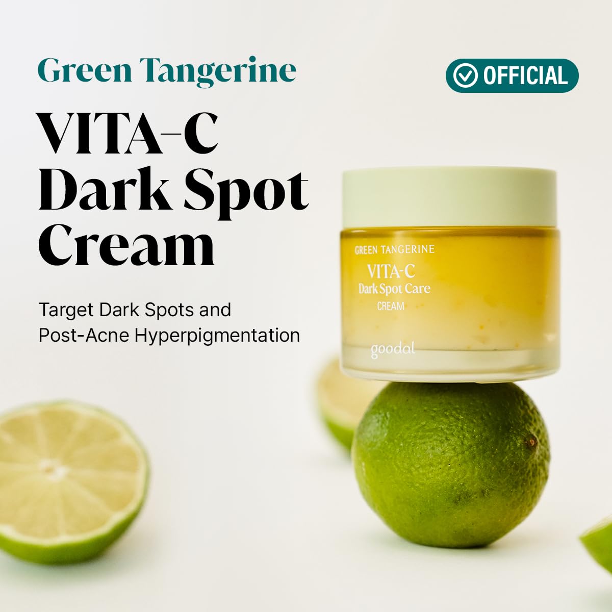 GOODAL Green Tangerine Vitamin C Cream 1.70 fl oz (Advanced Version)