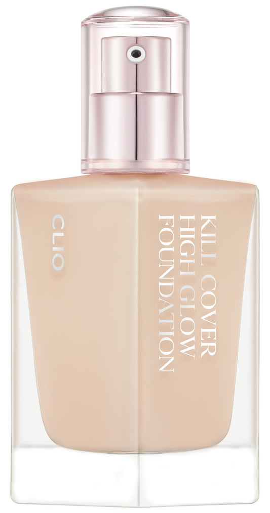 CLIO KILL COVER HIGH GLOW FOUNDATION (4 GINGER, 1.3 Fl Oz)